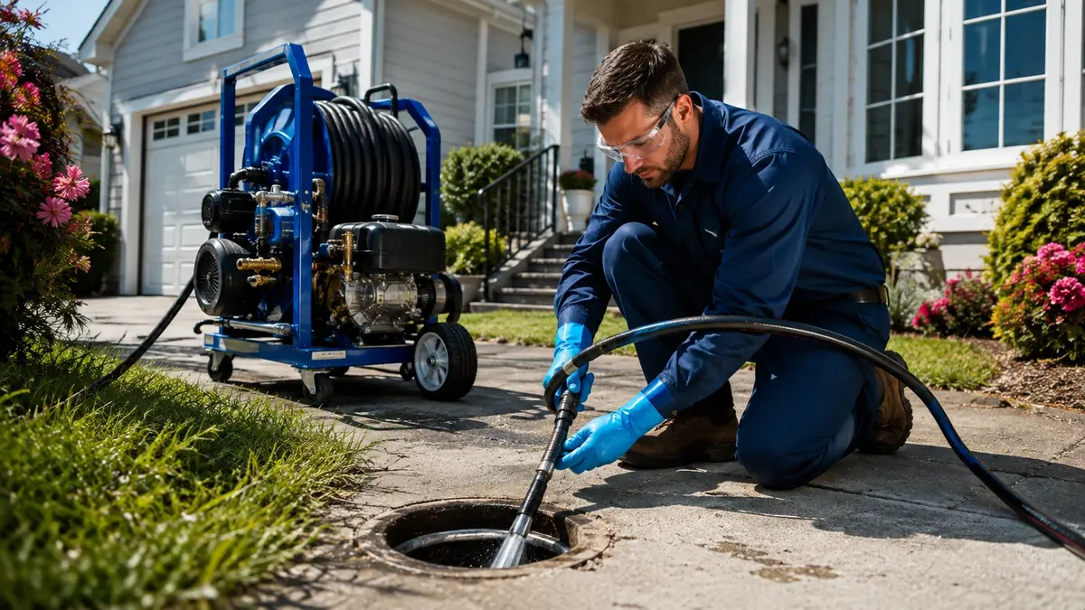 Residential Hydro Jet Drain Cleaning in Bonsall